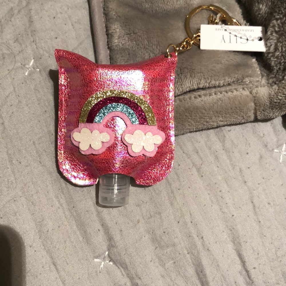 Hand sanitizer holder